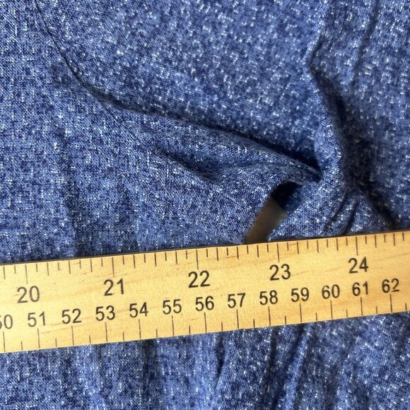 Charles Tyrwhitt L Men’s Weekend Button Up Slim Fit Geometric Blue Casual - Picture 6 of 9